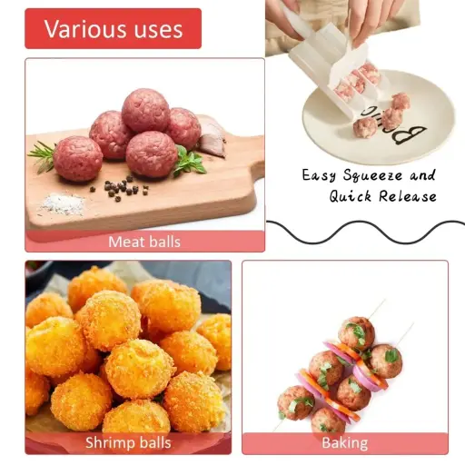 مقبض صانع كرات اللحم متعدد الاستخدامات - الصورة 5