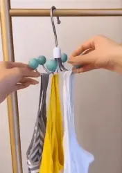 شماعة الطرح والملابس الداخلية الدوارة - الصورة 7